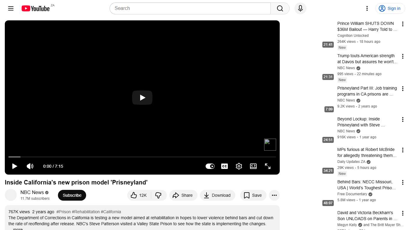 Inside California's new prison model 'Prisneyland' - YouTube