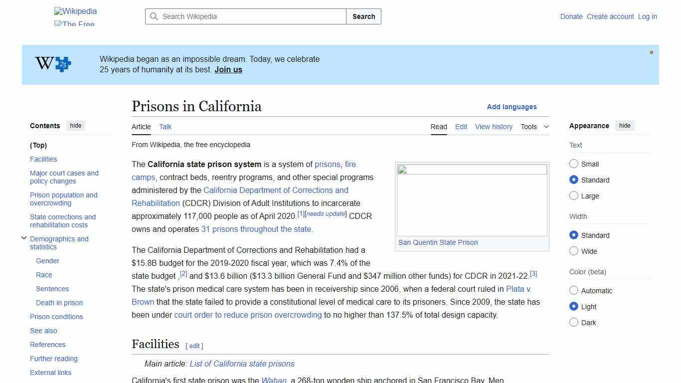 Prisons in California - Wikipedia